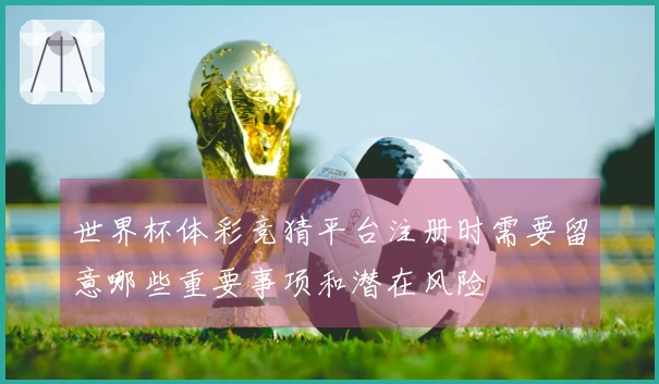 世界杯体彩竞猜平台注册时需要留意哪些重要事项和潜在风险